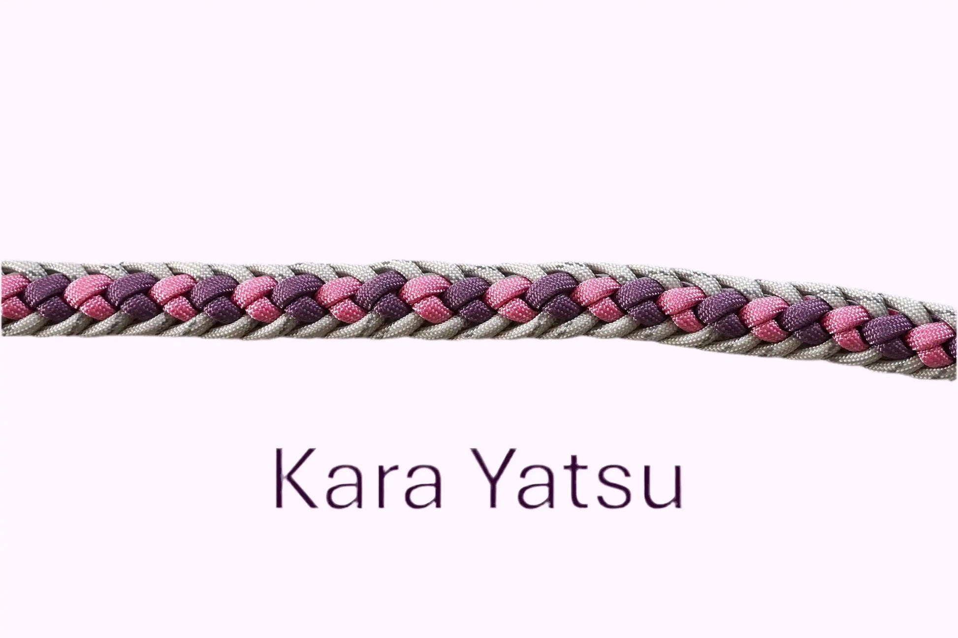 Geflochtene Paracord Hundeleine Muster Kara Yatsu